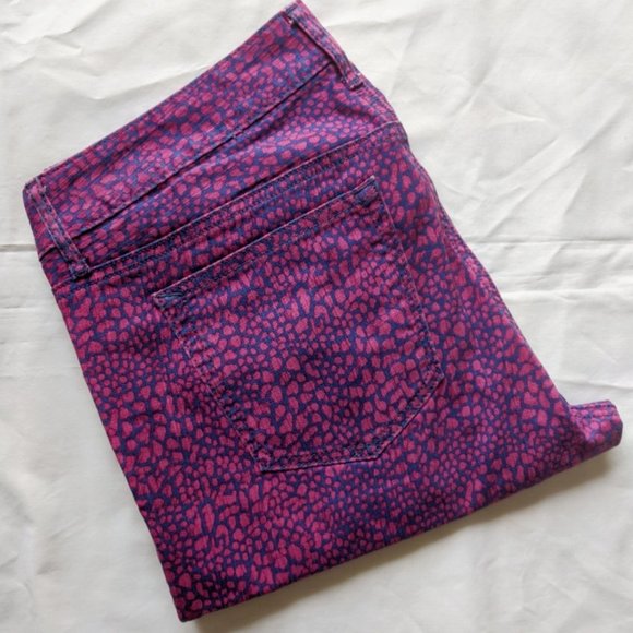 GAP 1969 Always Skinny Animal Print Ankle 30 - Picture 5 of 8